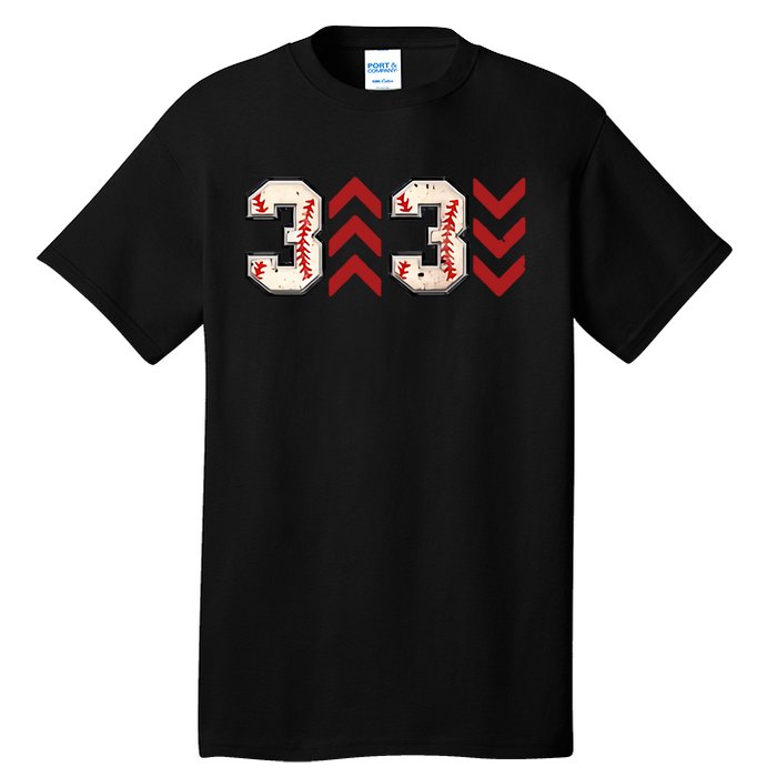 3 Up 3 Down Three Up Three Down Baseball Game Day Baseball Tall T-Shirt