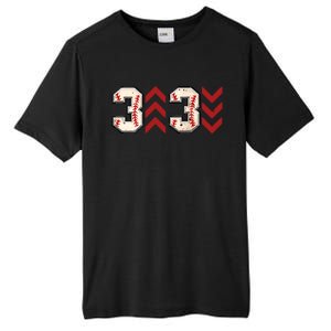 3 Up 3 Down Three Up Three Down Baseball Game Day Baseball Tall Fusion ChromaSoft Performance T-Shirt