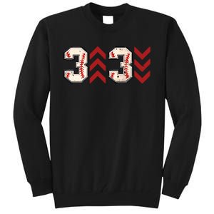 3 Up 3 Down Three Up Three Down Baseball Game Day Baseball Tall Sweatshirt