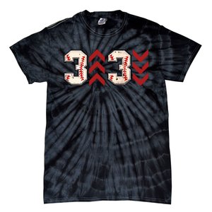 3 Up 3 Down Three Up Three Down Baseball Game Day Baseball Tie-Dye T-Shirt