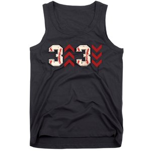 3 Up 3 Down Three Up Three Down Baseball Game Day Baseball Tank Top