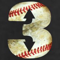 3 Up 3 Down Three Up Three Down Baseball Softball Player Gift Cool Comfort Performance Bucket Hat