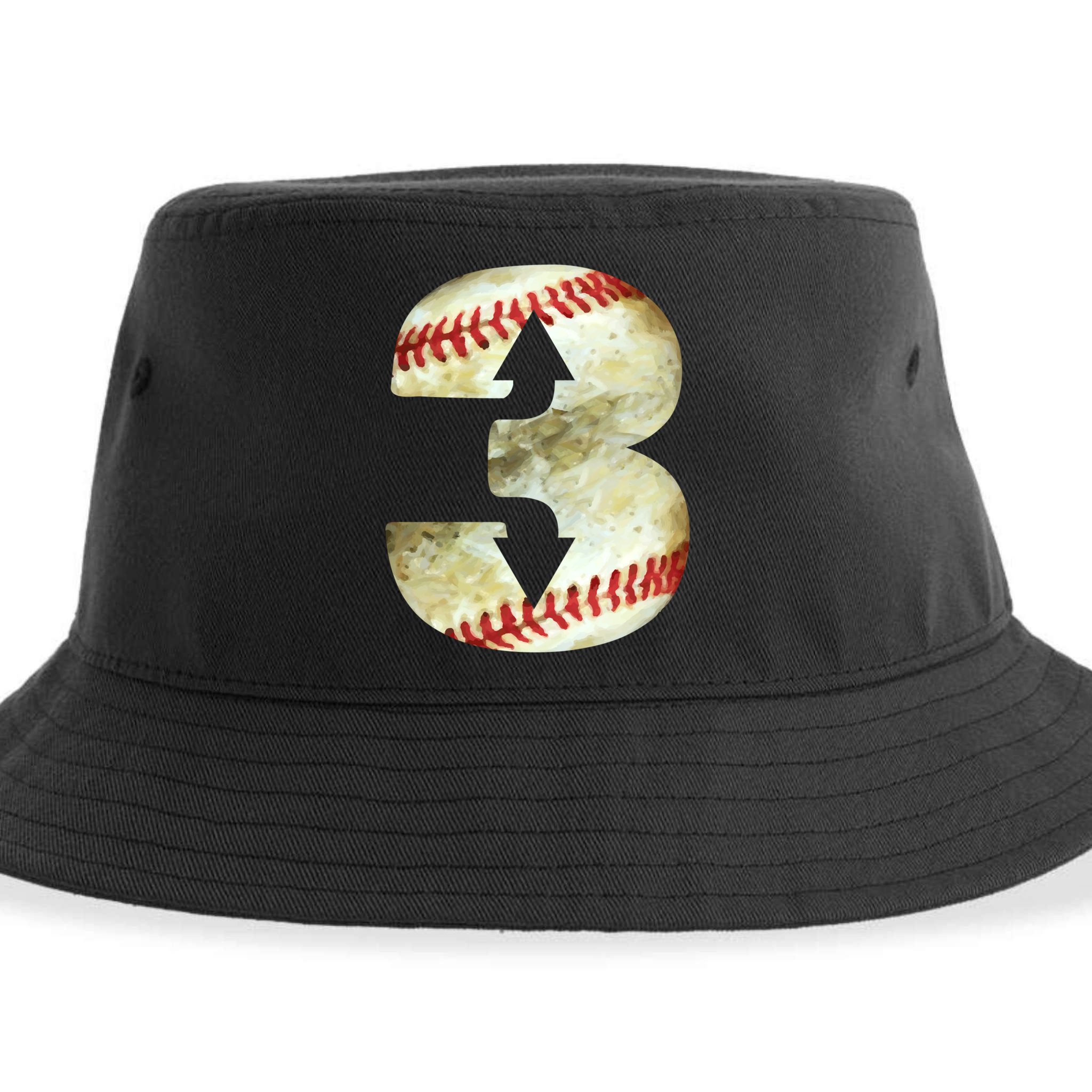 3 Up 3 Down Three Up Three Down Baseball Softball Player Gift Sustainable Bucket Hat