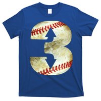 3 Up 3 Down Three Up Three Down Baseball Softball Player Gift T-Shirt