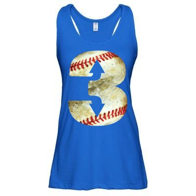 3 Up 3 Down Three Up Three Down Baseball Softball Player Gift Ladies Essential Flowy Tank
