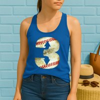 3 Up 3 Down Three Up Three Down Baseball Softball Player Gift Womens Tank Top