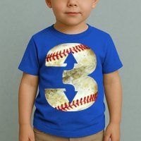 3 Up 3 Down Three Up Three Down Baseball Softball Player Gift Toddler T-Shirt