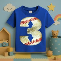 3 Up 3 Down Three Up Three Down Baseball Softball Player Gift Toddler T-Shirt