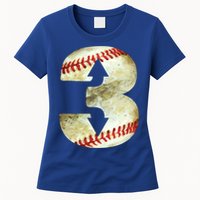 3 Up 3 Down Three Up Three Down Baseball Softball Player Gift Womens T-Shirt