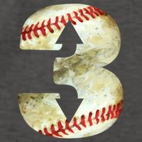 3 Up 3 Down Three Up Three Down Baseball Softball Player Gift Vector Backpack