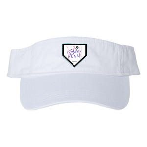 3 Up 3 Down Valucap Bio-Washed Visor