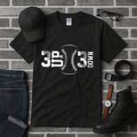 3 Up 3 Down Three Up Three Down Baseball Tall T-Shirt