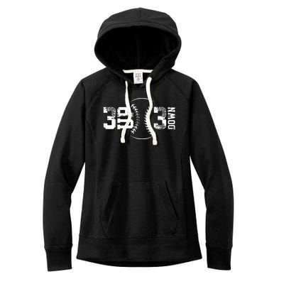 3 Up 3 Down Three Up Three Down Baseball Women's Fleece Hoodie