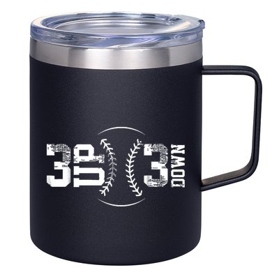3 Up 3 Down Three Up Three Down Baseball 12oz Stainless Steel Coffee Mug