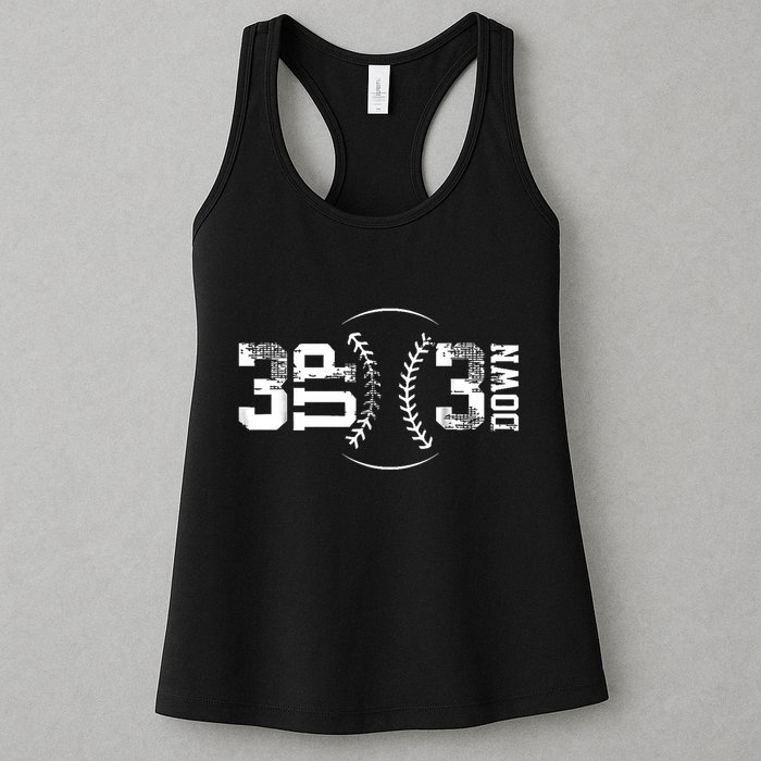 3 Up 3 Down Three Up Three Down Baseball Womens Tank Top