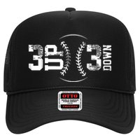 3 Up 3 Down Three Up Three Down Baseball Hat