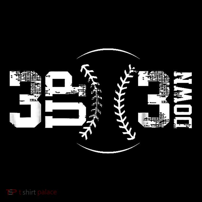 3 Up 3 Down Three Up Three Down Baseball Tank Top