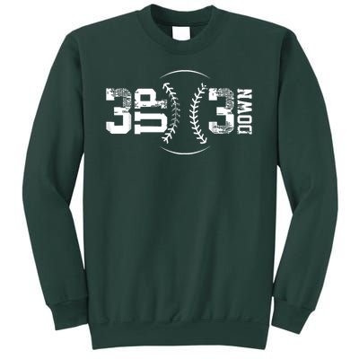 3 Up 3 Down Three Up Three Down Baseball Sweatshirt