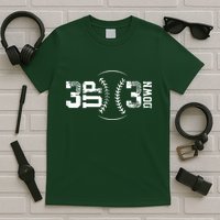 3 Up 3 Down Three Up Three Down Baseball T-Shirt