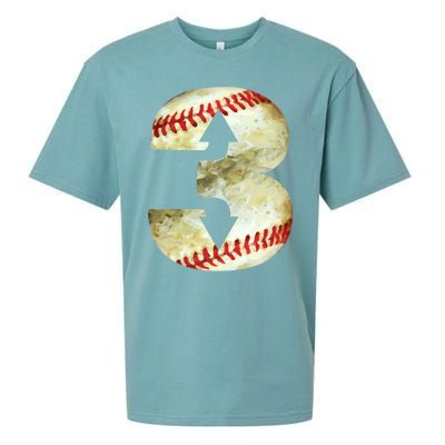 3 Up 3 Down Three Up Three Down Baseball Softball Player Gift Sueded Cloud Jersey T-Shirt