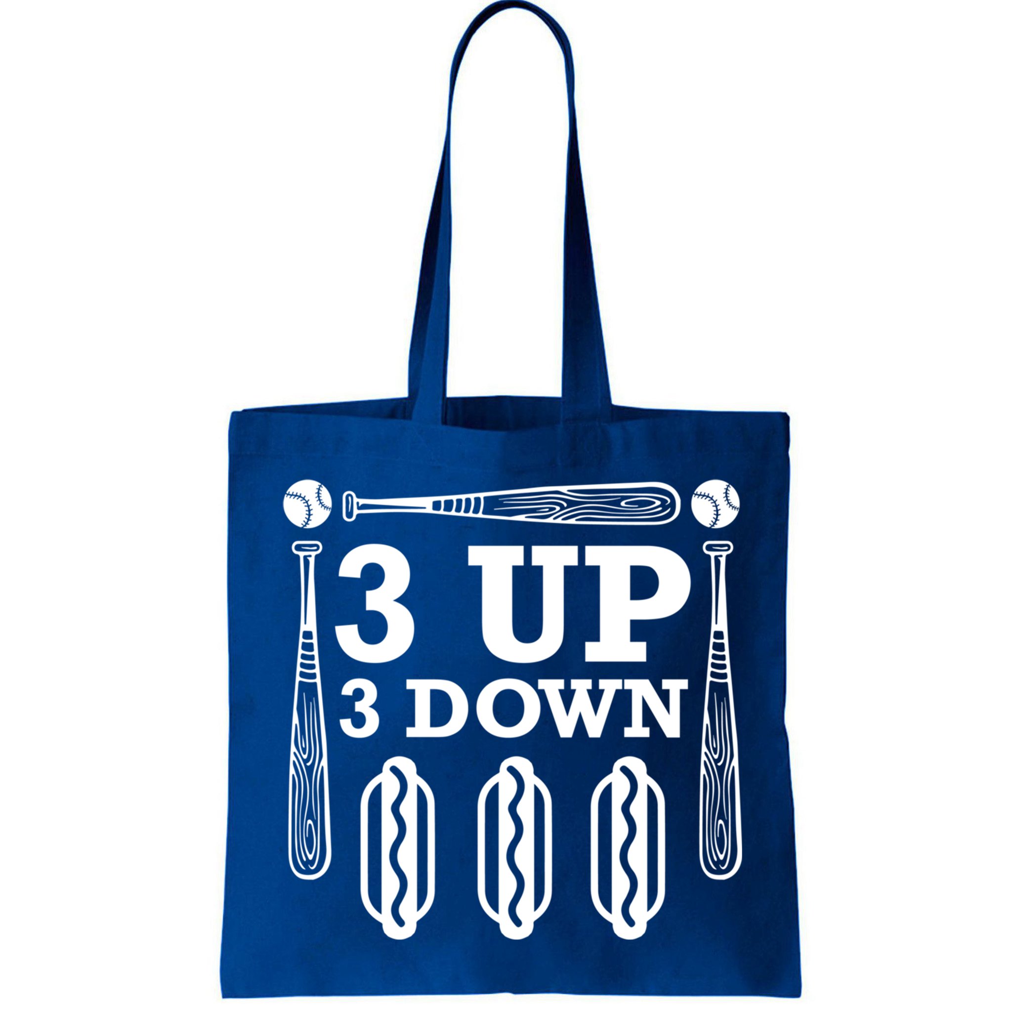 3 Up 3 Down Hotdogs Baseball Great Gift Bag