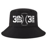 3 UP 3 Down Baseball Cool Comfort Performance Bucket Hat
