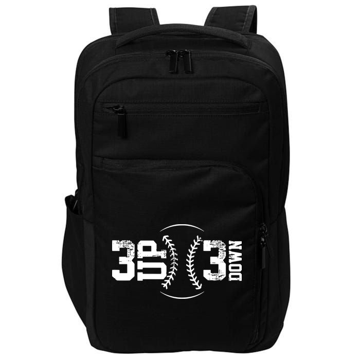 3 UP 3 Down Baseball Impact Tech Backpack