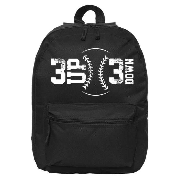 3 UP 3 Down Baseball 16 in Basic Backpack