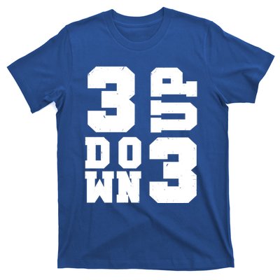 3 Up 3 Down Three Up Three Down Summer Vintage Baseball Tees Gift T-Shirt