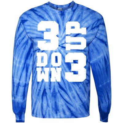 3 Up 3 Down Three Up Three Down Summer Vintage Baseball Tees Gift Tie-Dye Long Sleeve Shirt