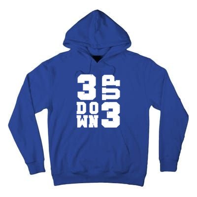 3 Up 3 Down Three Up Three Down Summer Vintage Baseball Tees Gift Tall Hoodie