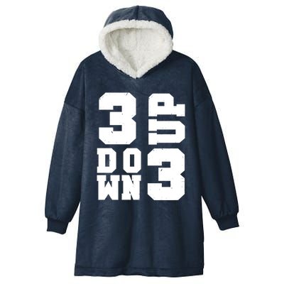 3 Up 3 Down Three Up Three Down Summer Vintage Baseball Tees Gift Hooded Wearable Blanket