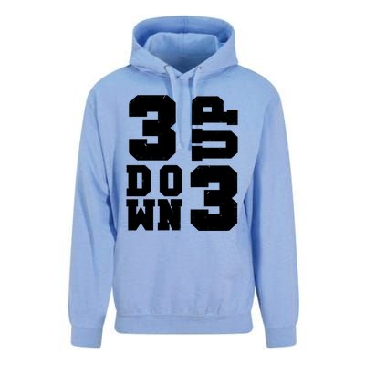 3 Up 3 Down Three Up Three Down Summer Vintage Baseball Tees Gift Unisex Surf Hoodie