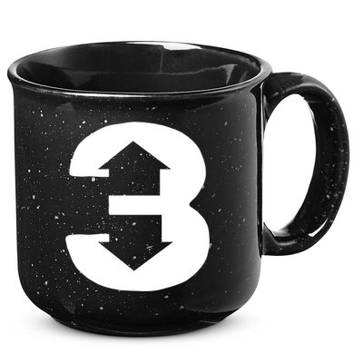 3 Up 3 Down Gift Baseball Player Gift Sport Lover Gift 15oz Campfire Ceramic Mug