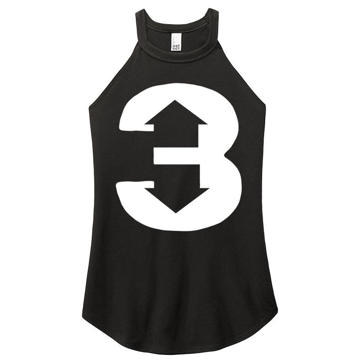 3 Up 3 Down Gift Baseball Player Gift Sport Lover Gift Women's Perfect Tri Rocker Tank
