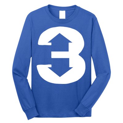 3 Up 3 Down Gift Baseball Player Gift Sport Lover Gift Long Sleeve Shirt
