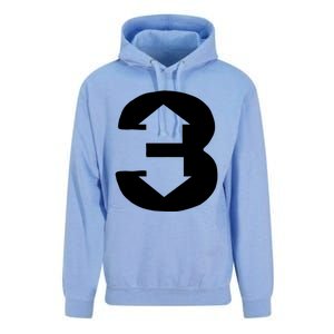 3 Up 3 Down Gift Baseball Player Gift Sport Lover Gift Unisex Surf Hoodie