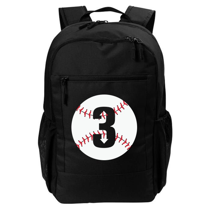 3 UP 3 Down Baseball Gift For Player Sport Team Backpack