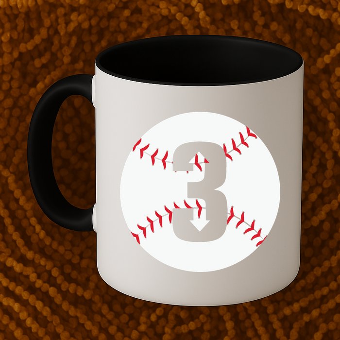 3 UP 3 Down Baseball Gift For Player Sport Team Mug