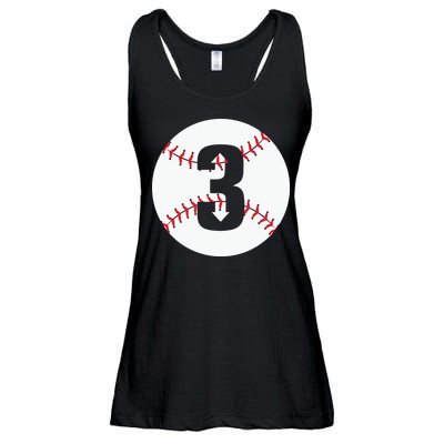 3 UP 3 Down Baseball Gift For Player Sport Team Ladies Essential Flowy Tank