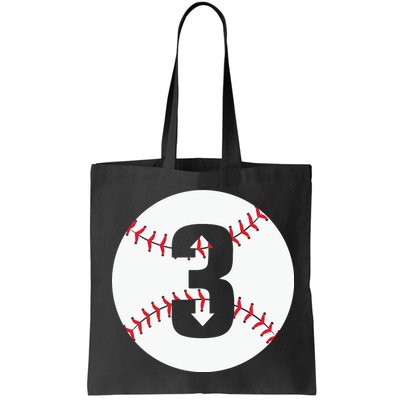 3 UP 3 Down Baseball Gift For Player Sport Team Bag