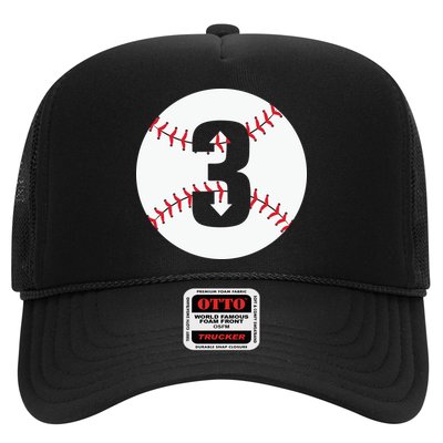 3 UP 3 Down Baseball Gift For Player Sport Team Hat