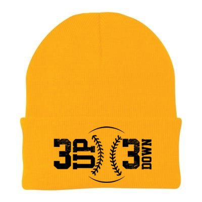 3 UP 3 Down Baseball TShirt TShirt Knit Cap Winter Beanie