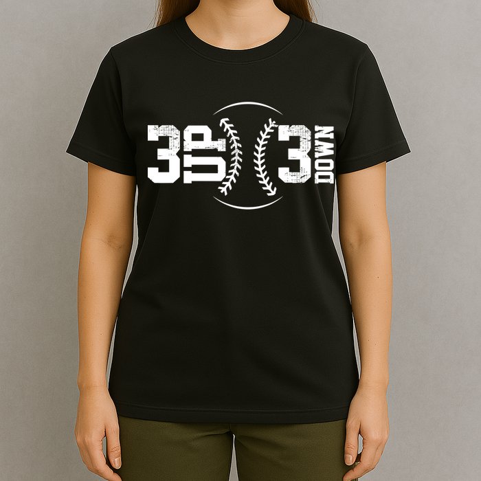3 UP 3 Down Baseball TShirt TShirt T-Shirt