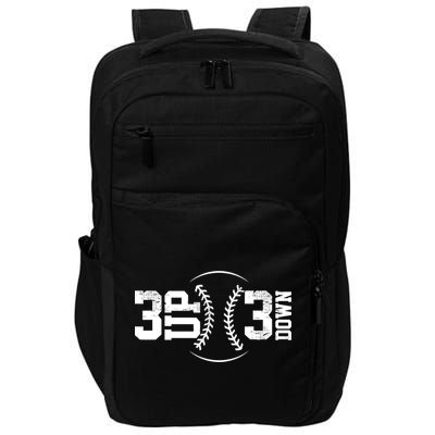 3 UP 3 Down Baseball TShirt TShirt Impact Tech Backpack