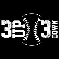 3 UP 3 Down Baseball TShirt TShirt Impact Tech Backpack