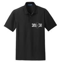 3 UP 3 Down Baseball TShirt TShirt Dry Zone Grid Polo