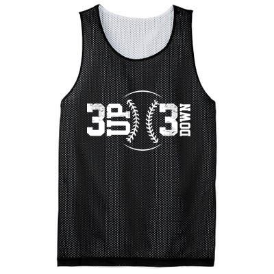 3 UP 3 Down Baseball TShirt TShirt Mesh Reversible Basketball Jersey Tank