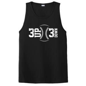 3 UP 3 Down Baseball TShirt TShirt PosiCharge Competitor Tank