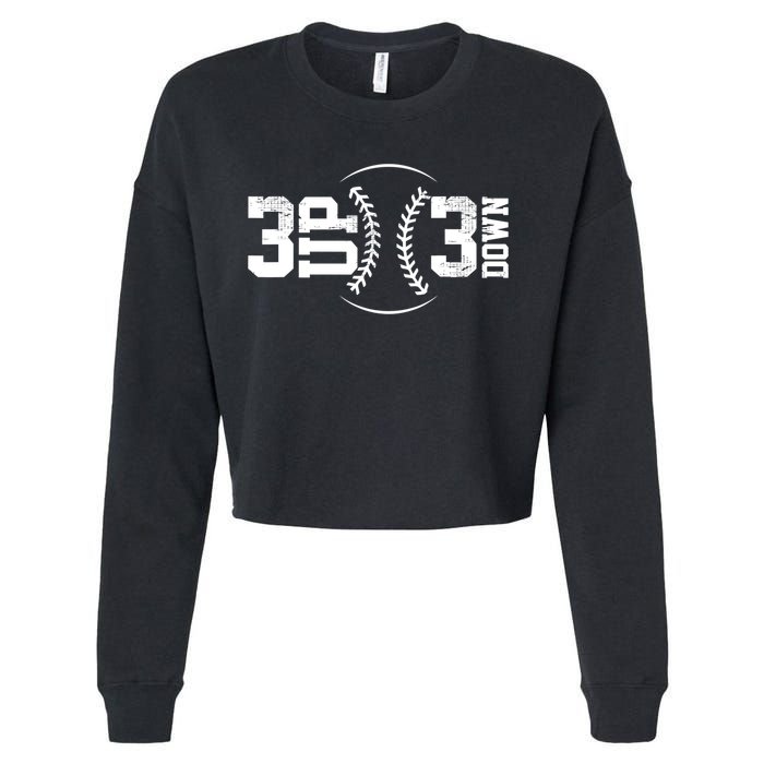 3 UP 3 Down Baseball TShirt TShirt Cropped Pullover Crew